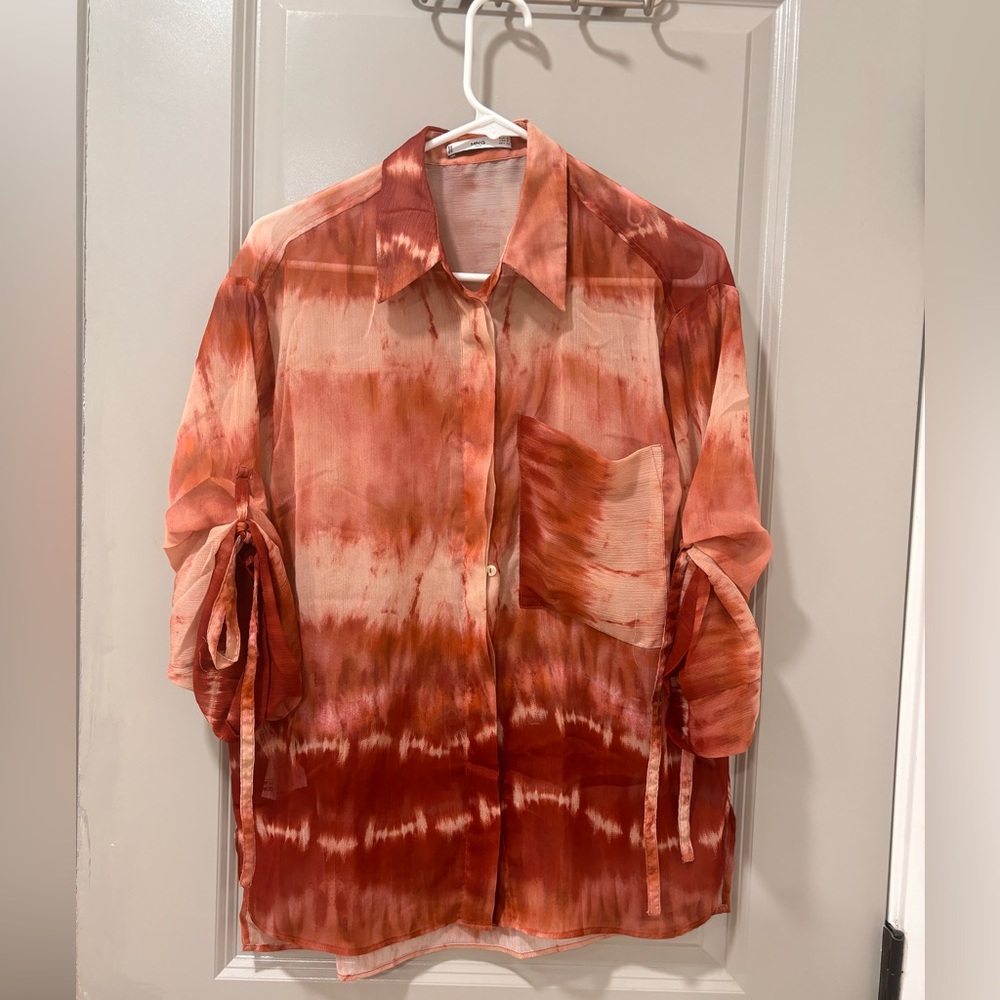 Mango tie dye shirt